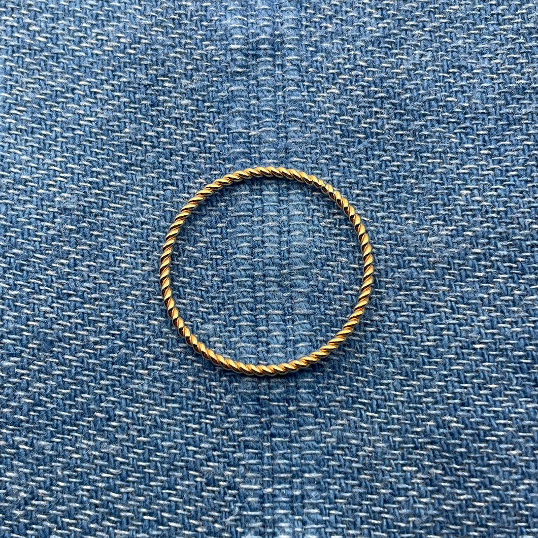 Twisted Ring - 14K Gold Filled Ring