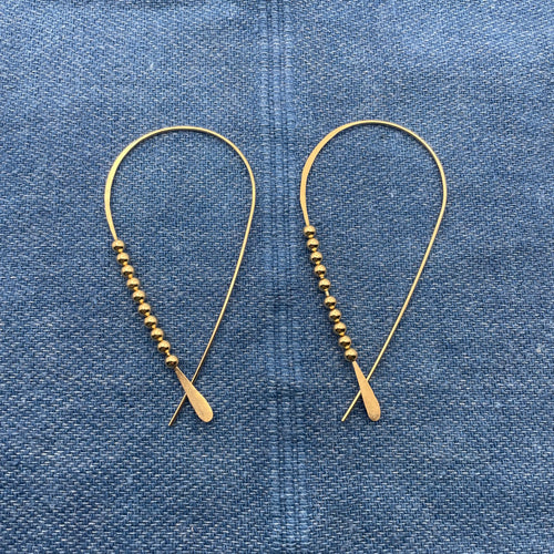 River Moon Earrings - 14K Gold Filled