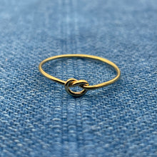 Load image into Gallery viewer, Love Knot Ring - 14K Gold Filled