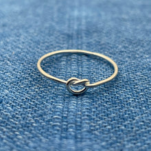 Load image into Gallery viewer, Love Knot Ring - Sterling Silver