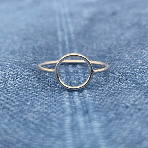 Circle Ring - Sterling Silver