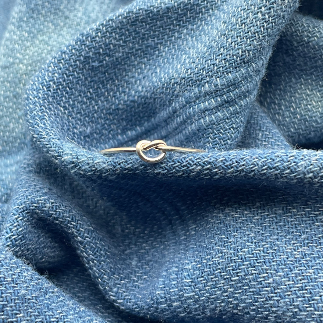 Love Knot Ring - Sterling Silver