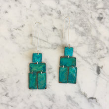 Load image into Gallery viewer, Oxidized Copper Nomadic Earrings