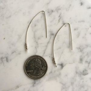 Minimalist Sterling Silver Ball Earrings