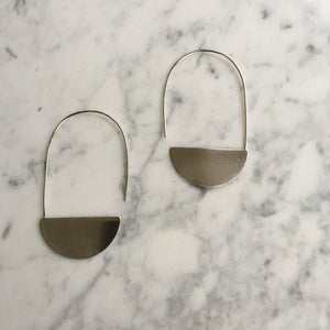 Sterling Silver Luna Earrings